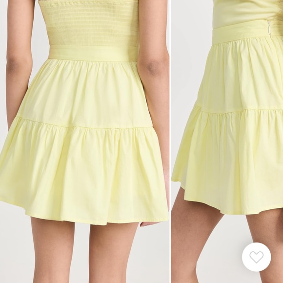 NWT STAUD Mini Sea Skirt in sunray - Picture 3 of 4
